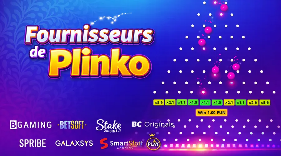 Fournisseurs de Plinko